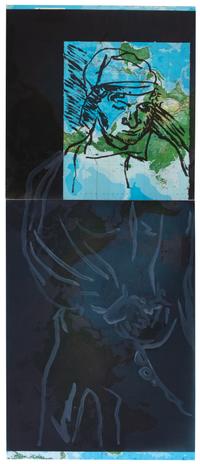Julian Schnabel, (American, b. 1951), Prison Rodeo, 1985