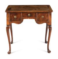 An English Walnut Dressing Table