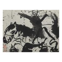 Walasse Ting (American/Chinese, 1929-2010) — Untitled (Horse)