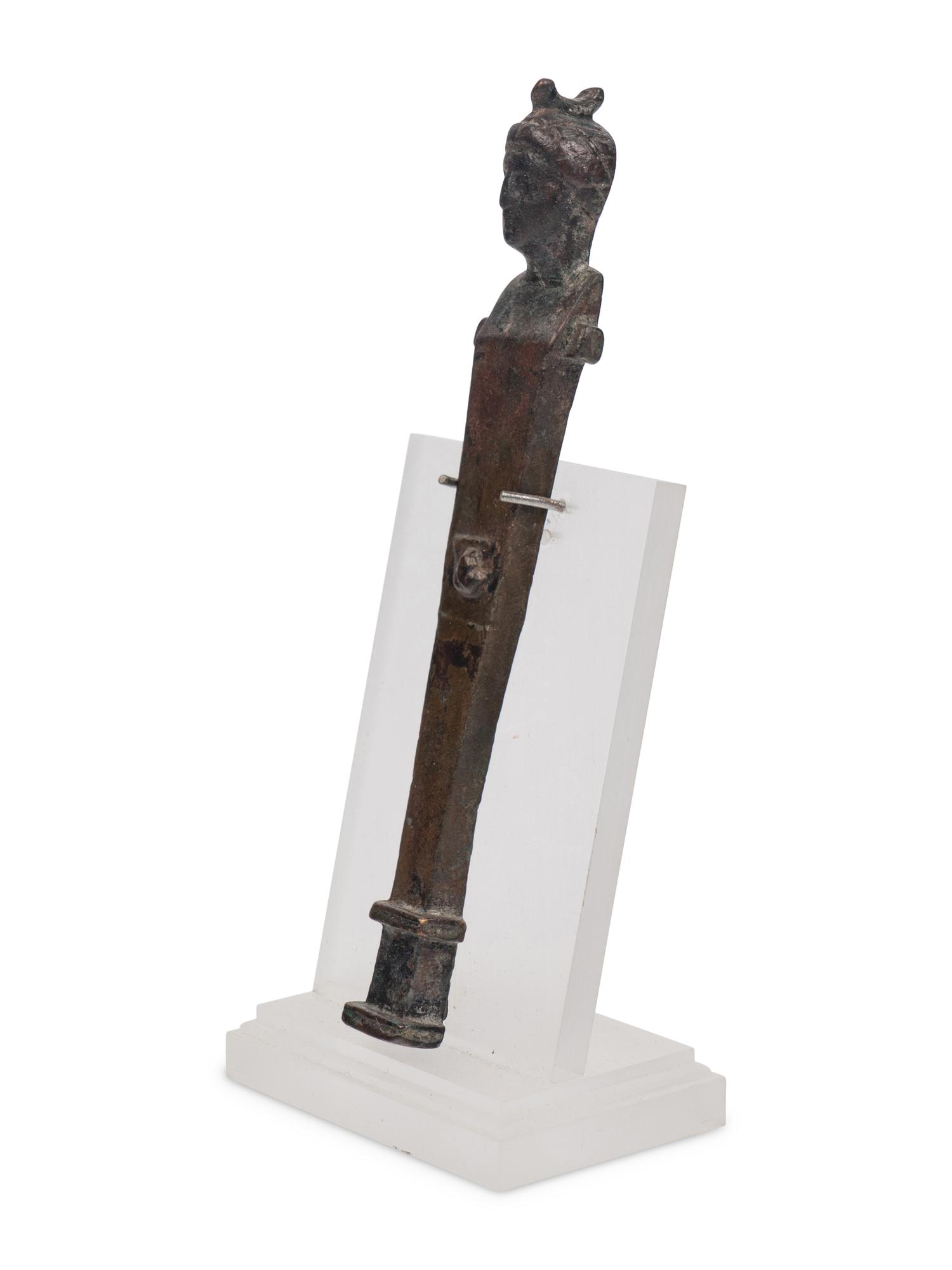 A Roman Bronze Herm