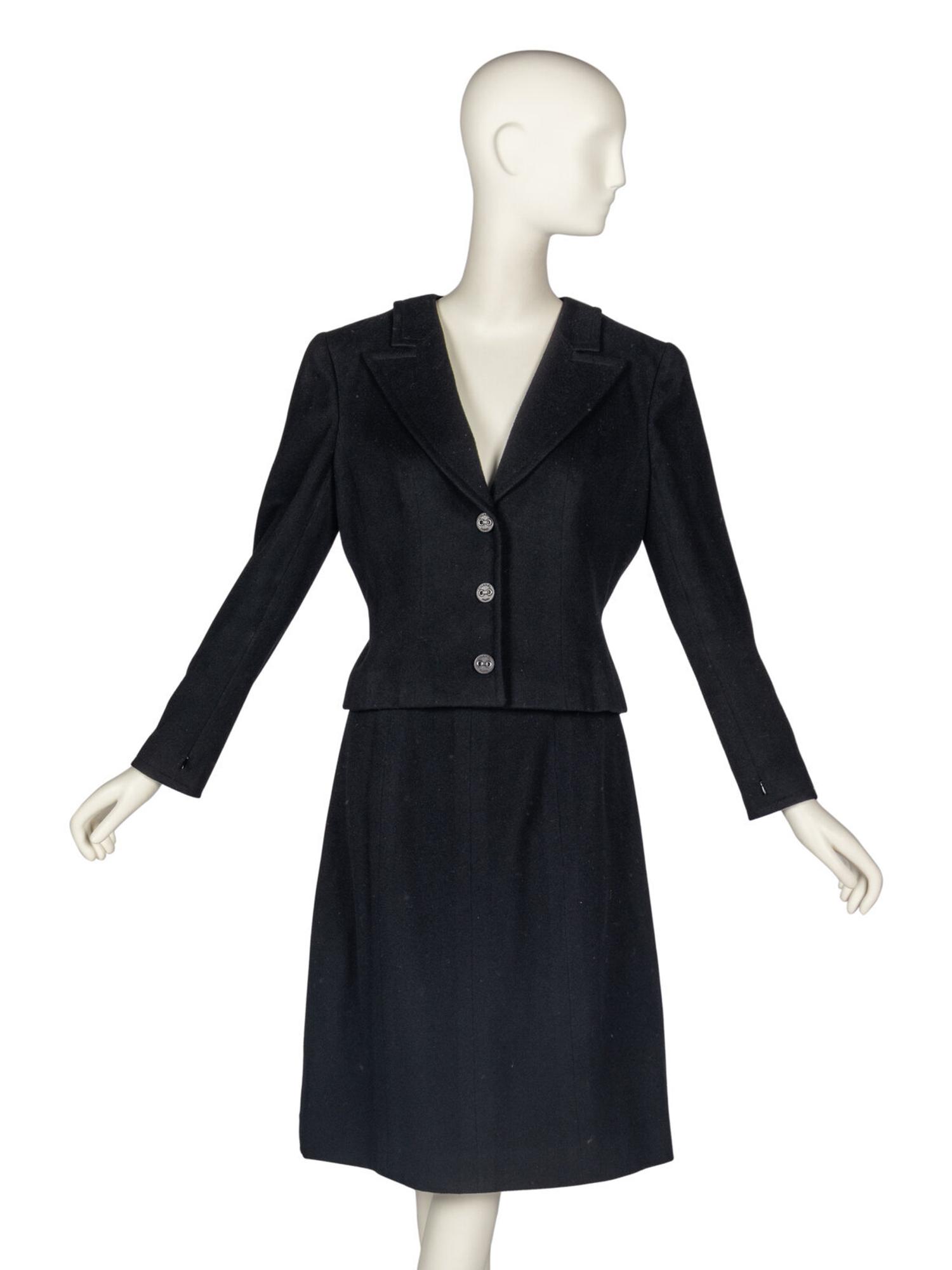 Chanel Cashmere Skirt Suit