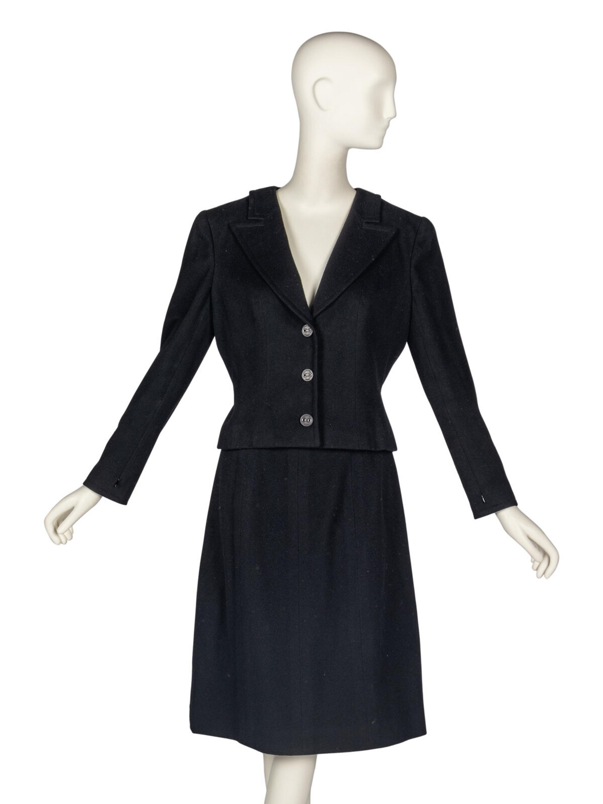 Chanel Cashmere Skirt Suit