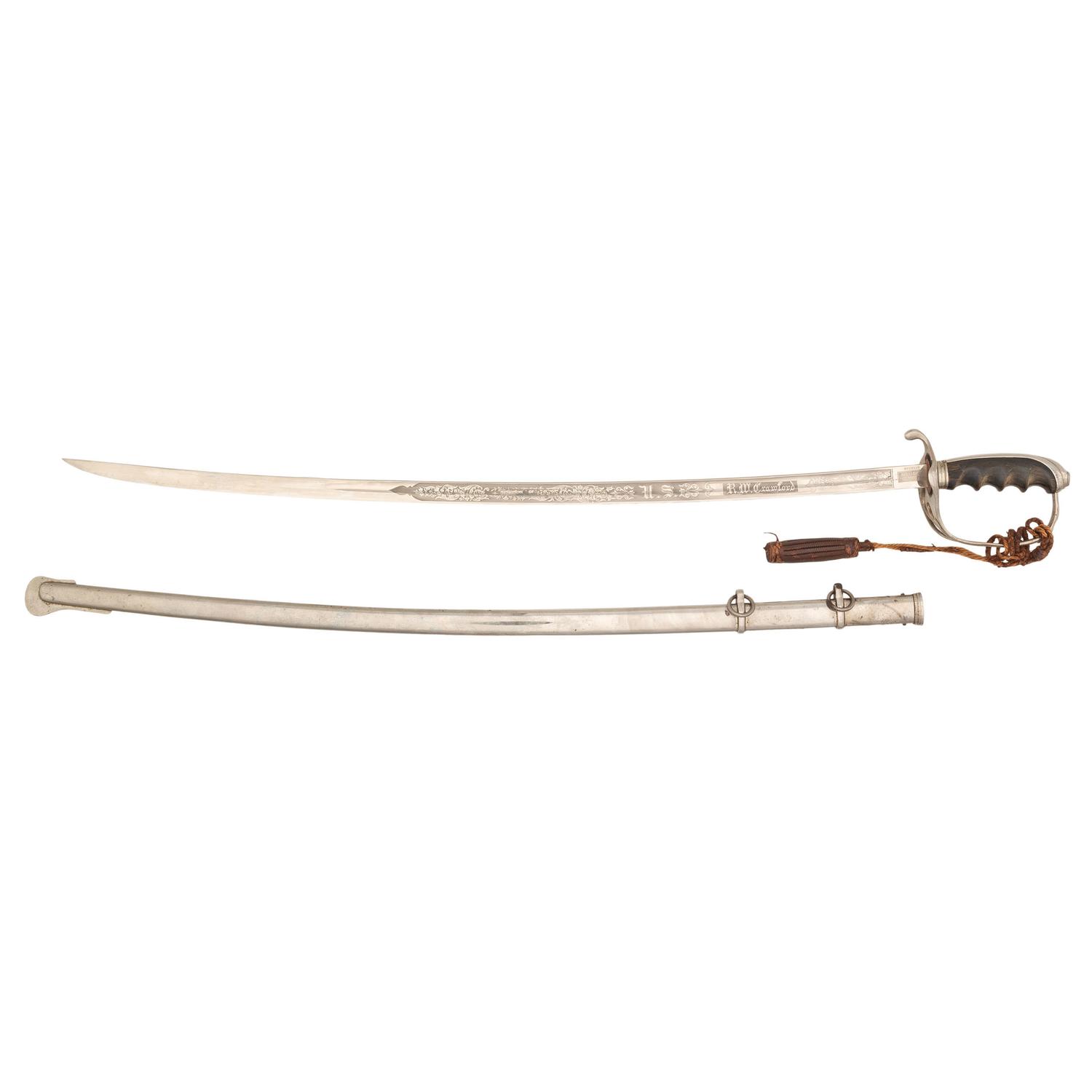 U.S. Model 1902 Presentation Saber of R. W. Crawford