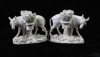 Two Continental Blanc de Chine Figures — 19TH/20TH CENTURY