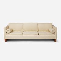 Ludwig Mies van der Rohe (German-American, 1886-1969) Sofa, Knoll International, USA, designed 1930, the present lot circa 1970s