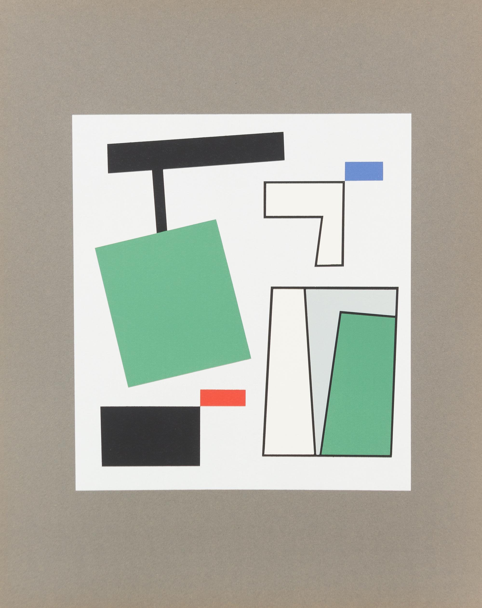 Sophie Taeuber-Arp, (Swiss, 1889-1943), Sophie Taeuber-Arp, 1957 (portfolio of 10 prints)