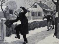 George Brehm, (American, 1878-1966), Snowball