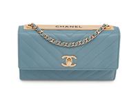 Chanel Trendy Wallet on Chain