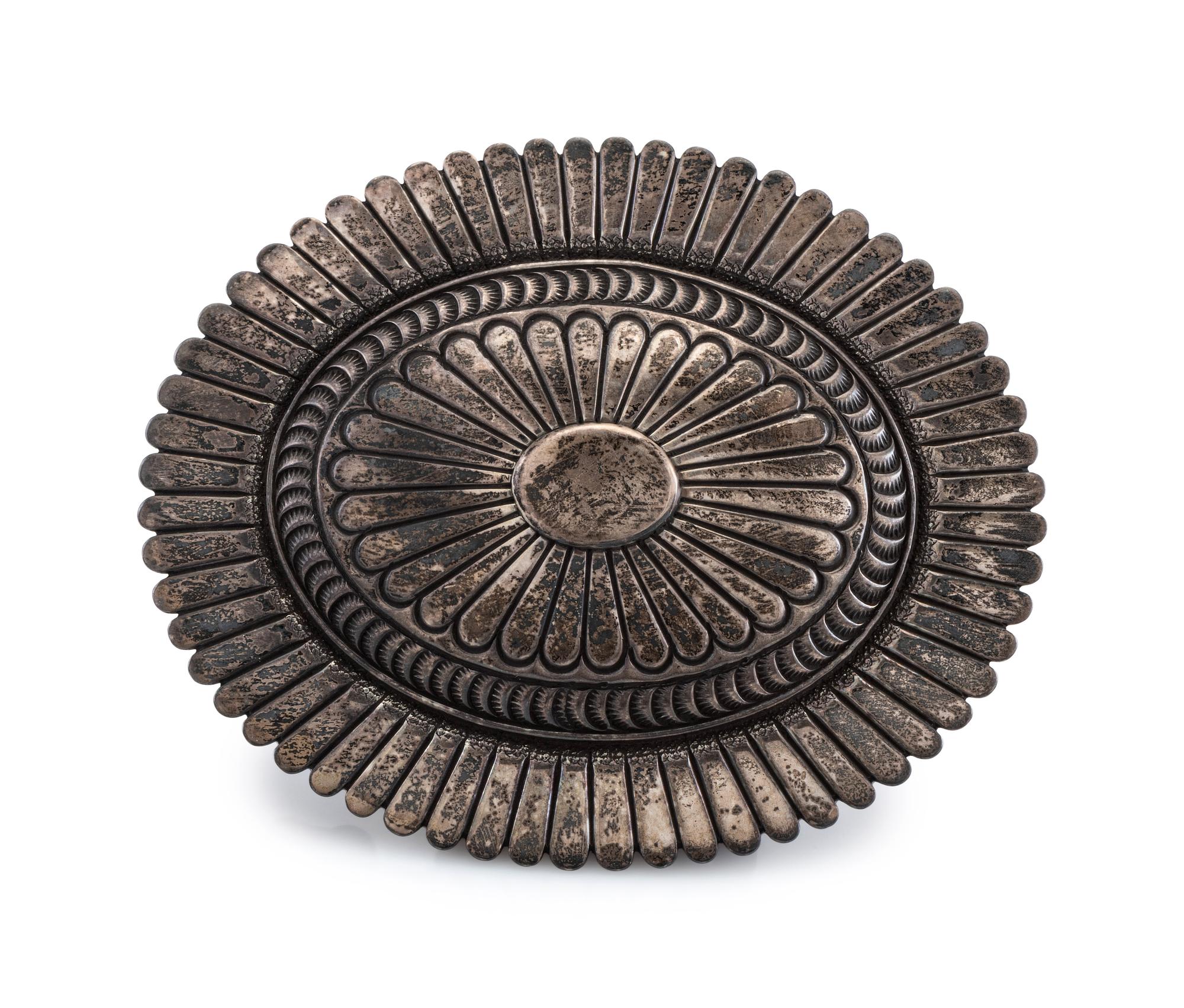 Navajo Silver Belt Buckle