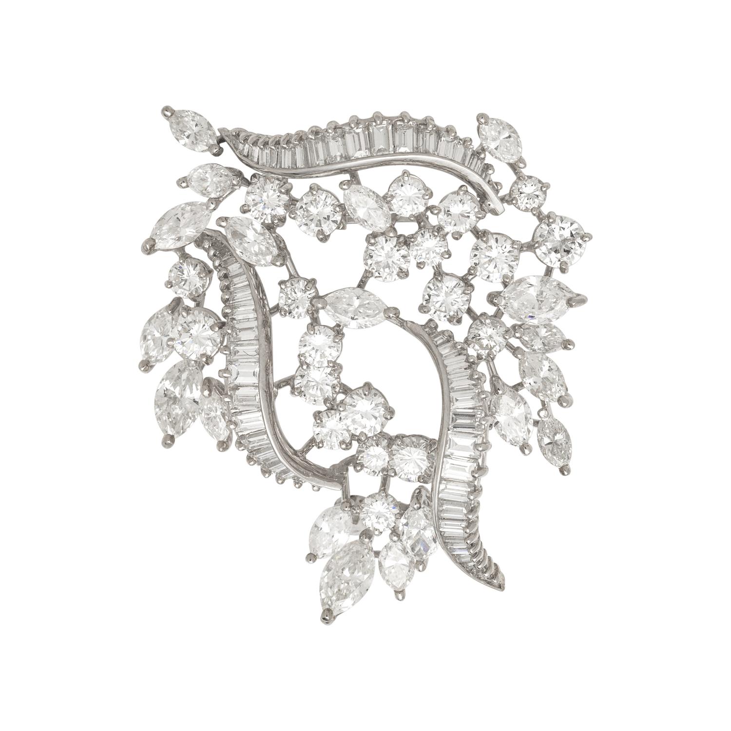 DIAMOND BROOCH