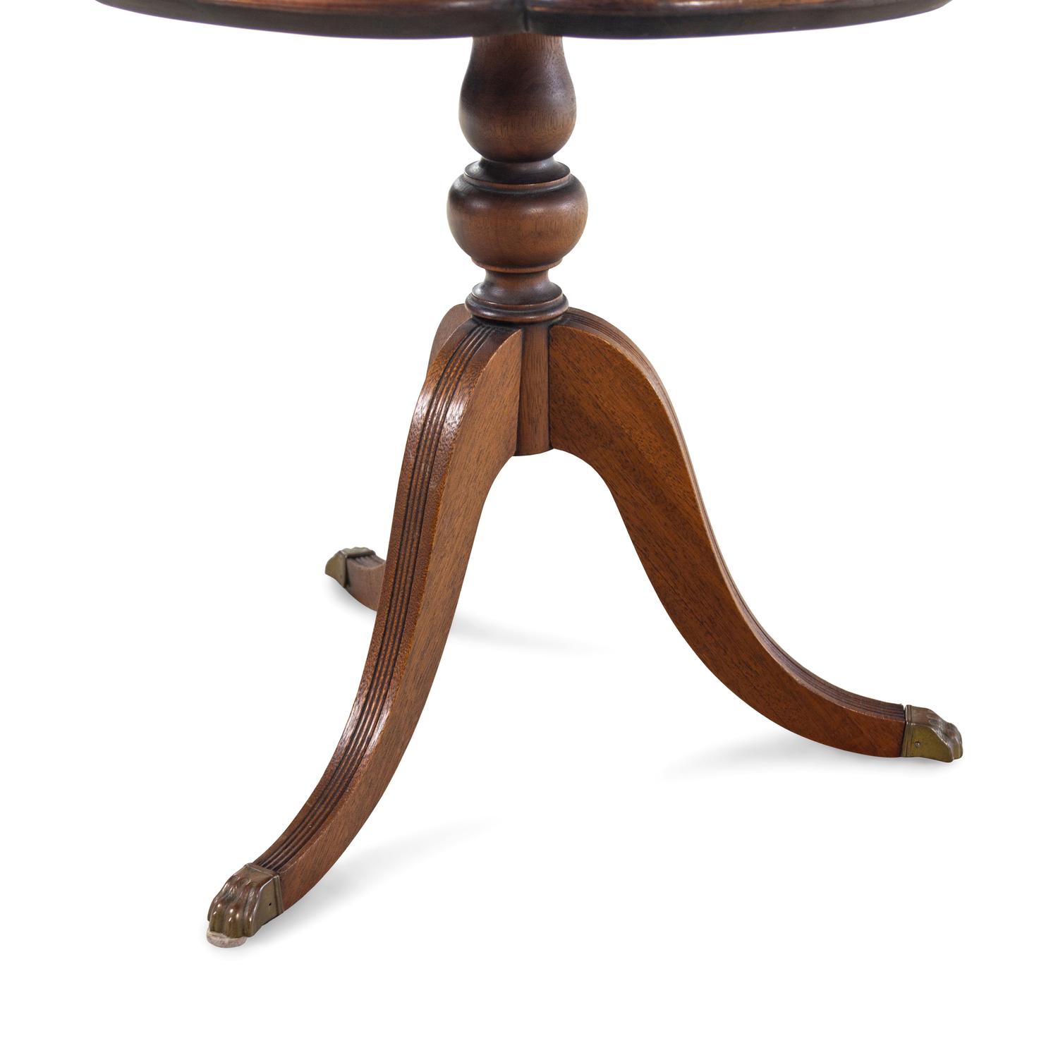 A George III Style Mahogany Two-Tier Table