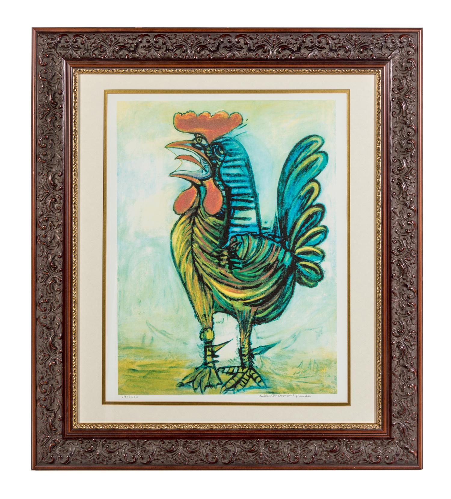 After Pablo Picasso, (Spanish, 1881-1973), The Rooster