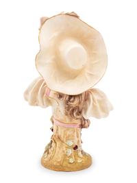A Teplitz Pottery Bust