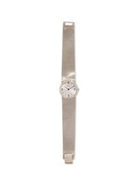 PIAGET, 18K WHITE GOLD AND DIAMOND WRISTWATCH