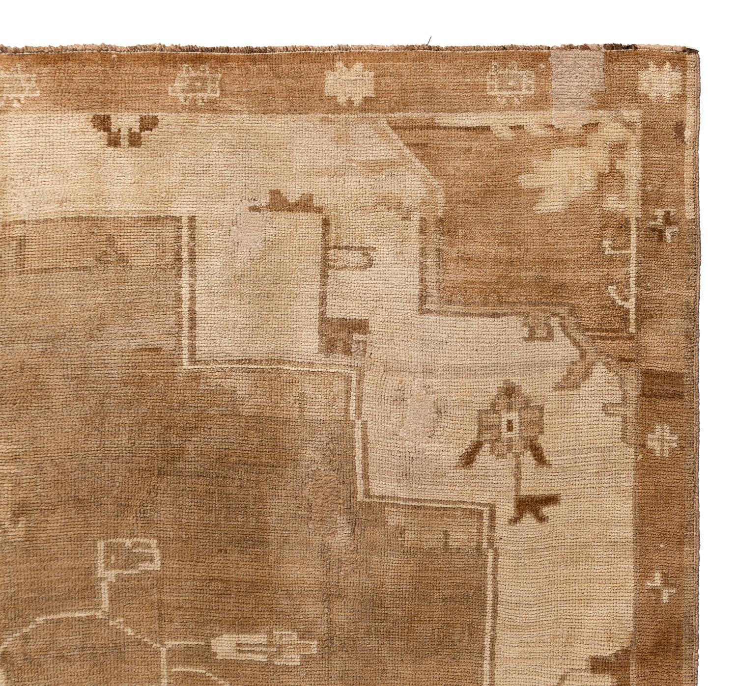 An Oushak Rug