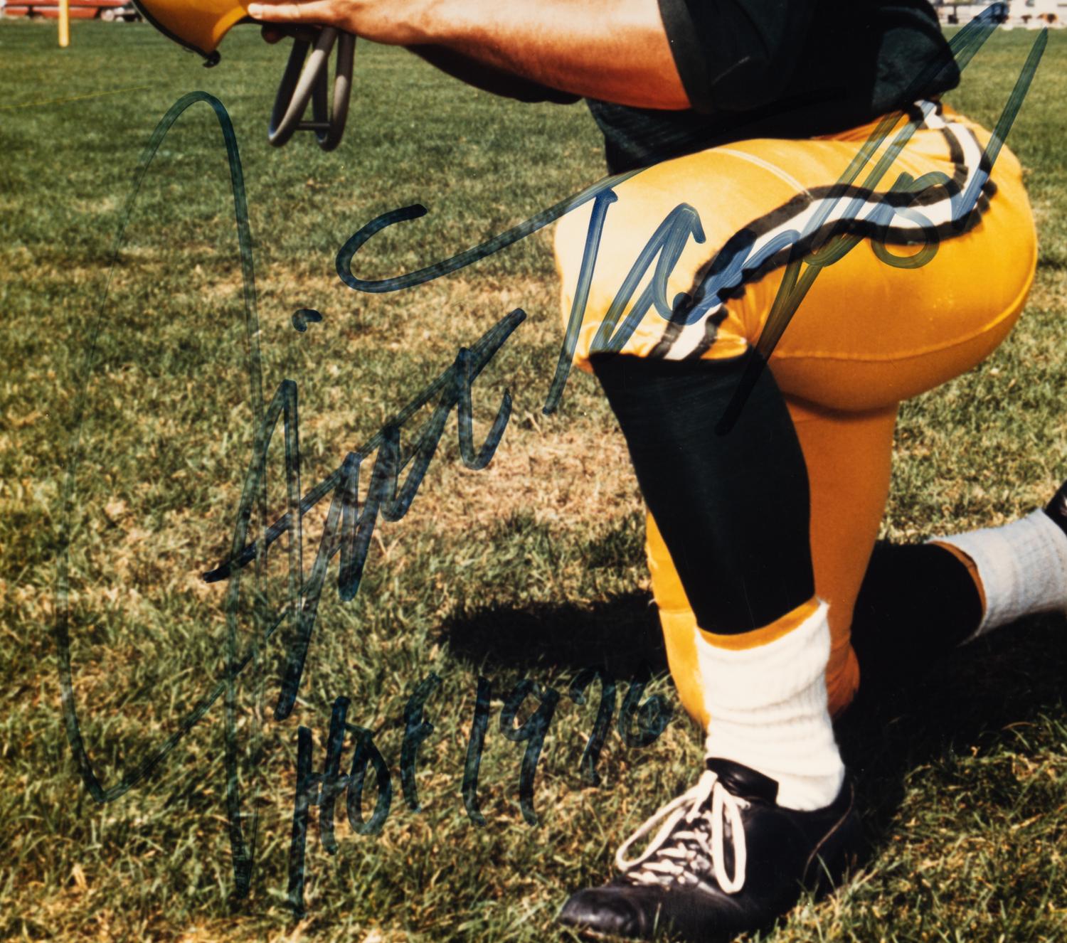 A Group of Over 30 Signed Autograph Football Hall of Fame Items (Beckett Authentication Services Certified),