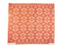 Two Jacquard Woven Coverlets