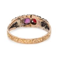 VICTORIAN, BRITISH, 'REGARD' RING