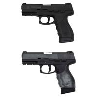 * Lot of Two Taurus PT 24/7 Pistols in Box with Accessories