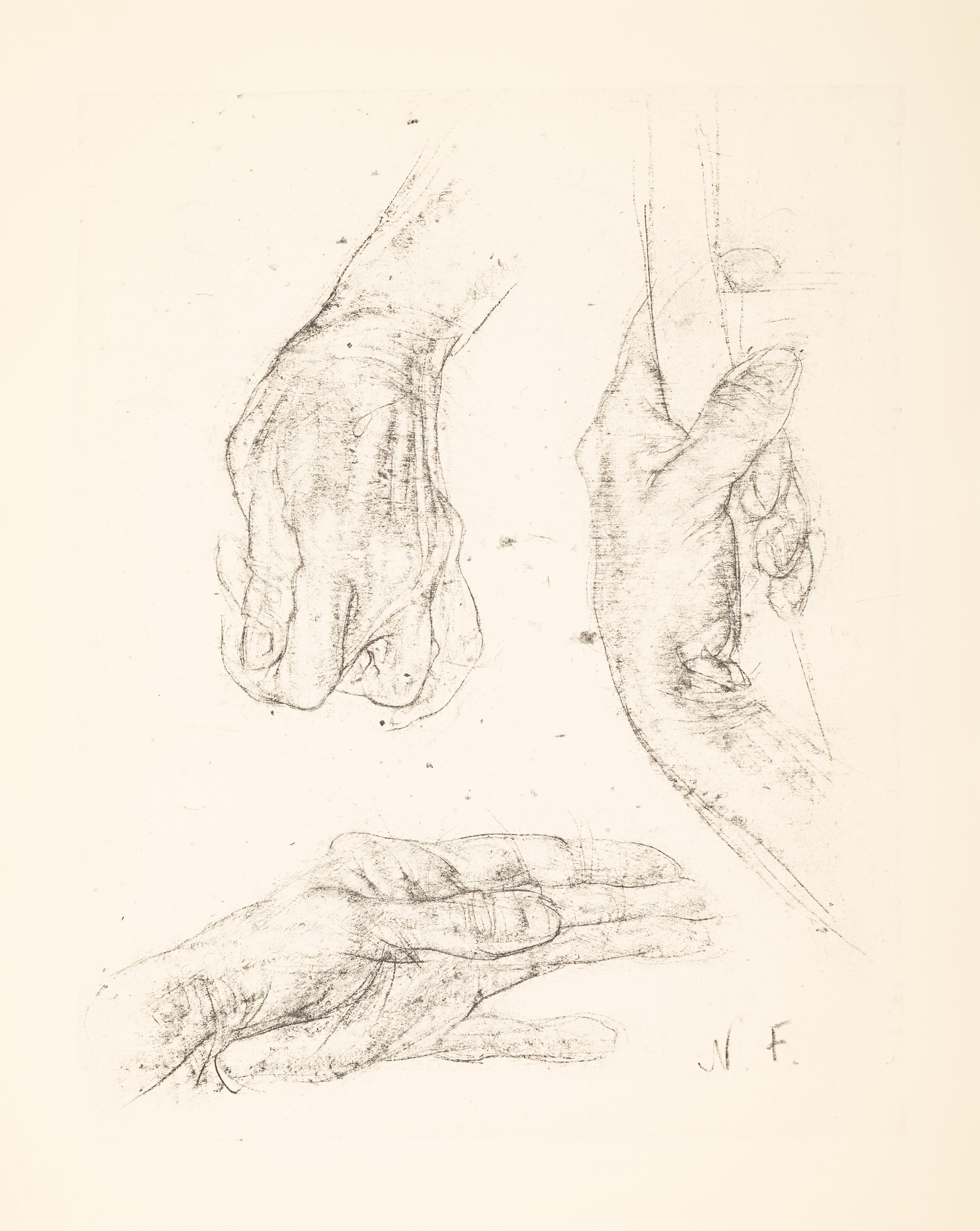 The Charcoal Drawings of Nicolai Fechin (16 prints in their original portfolio)