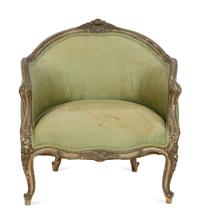 A Louis XV Style Painted Child's Berg è re