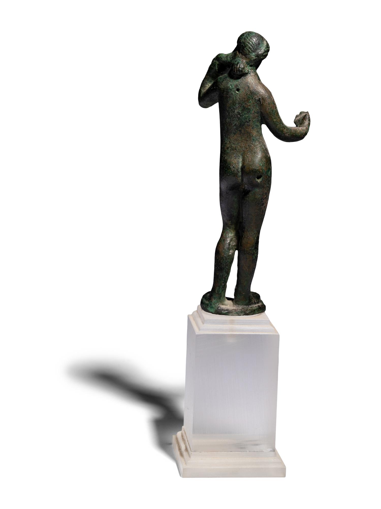 A Roman Bronze Aphrodite