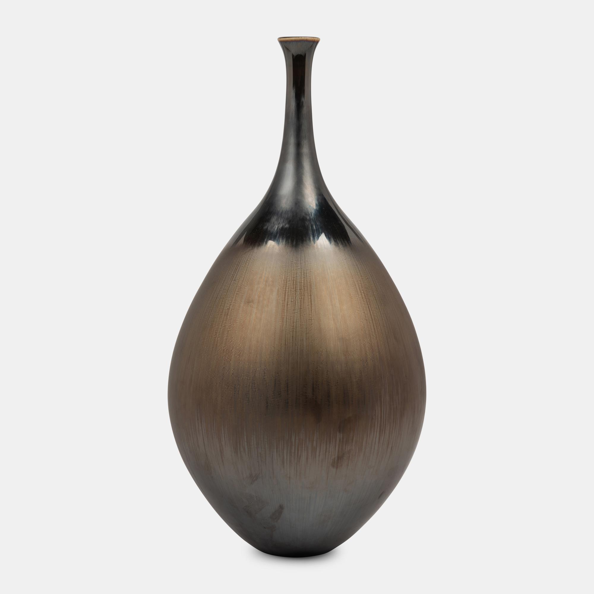 Vase with Silver Glaze