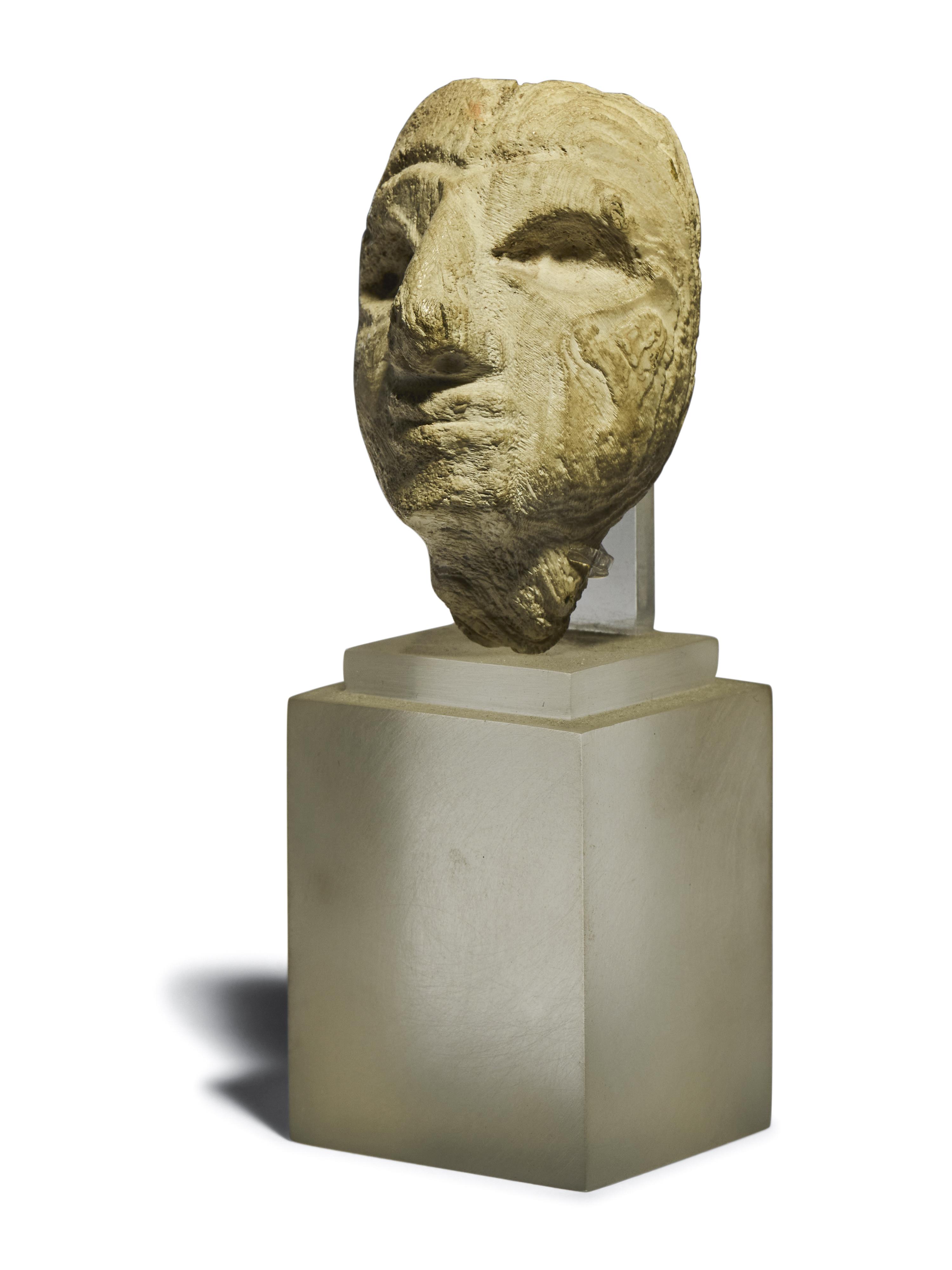 A Mesopotamian Stone Face