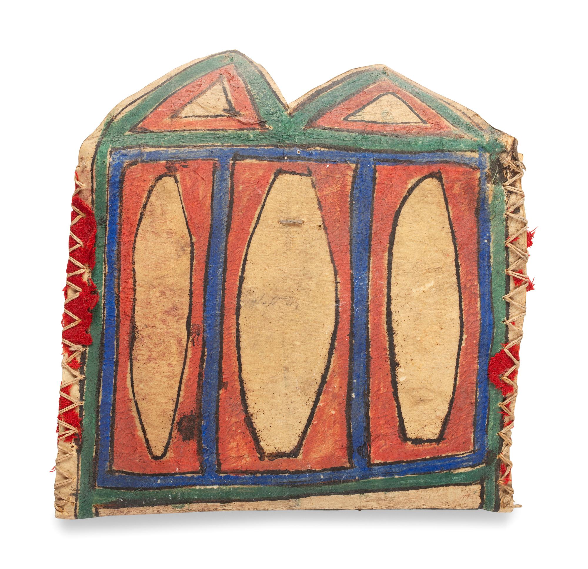 Sioux Painted Parfleche Envelope