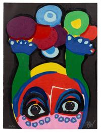 Karel Appel, (Dutch, 1921-2006), Circus (Volume I), 1978 (a group of ten prints)