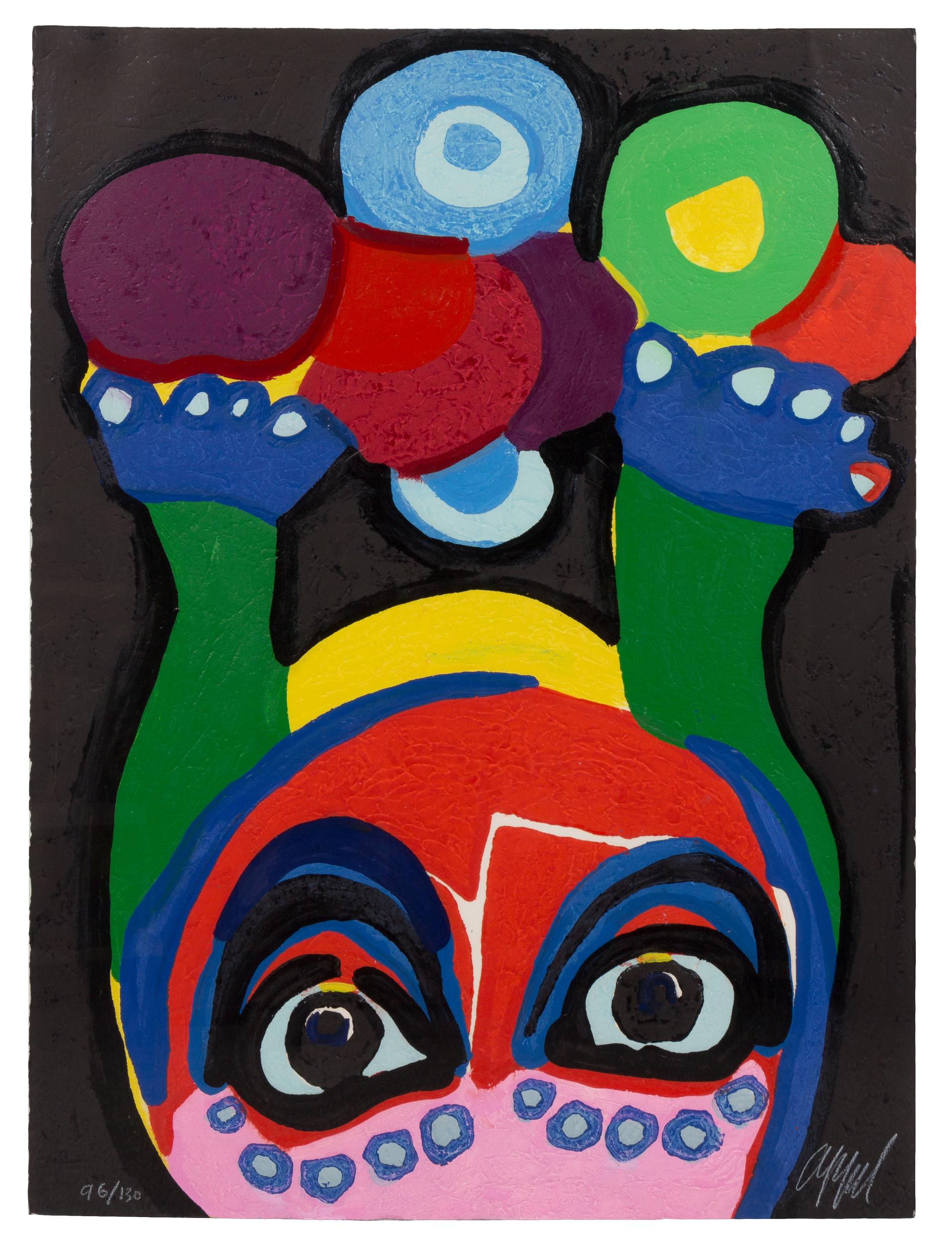 Karel Appel, (Dutch, 1921-2006), Circus (Volume I), 1978 (a group of ten prints)