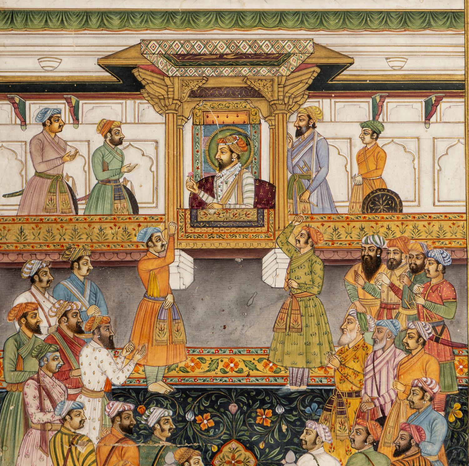 An Indian Miniature Painting