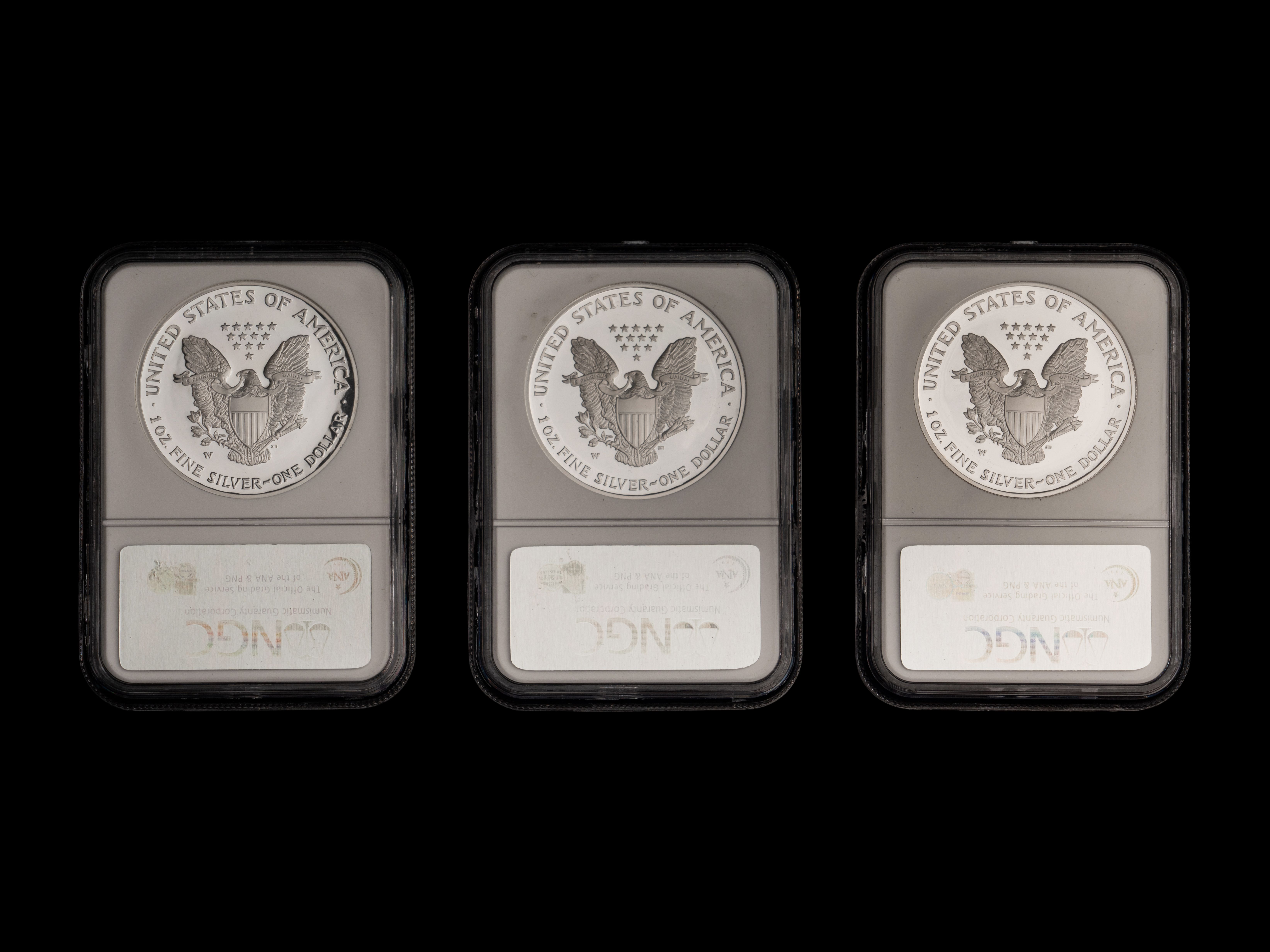 A Collection of Thirty-Three NGC Graded PF70 Ultra Cameo