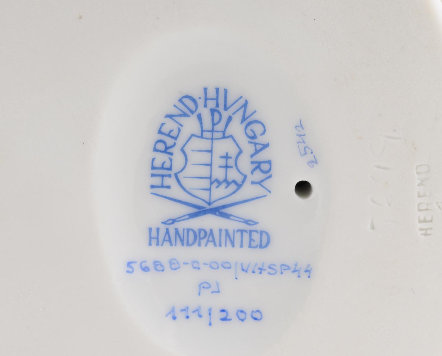 A Herend Porcelain Owl