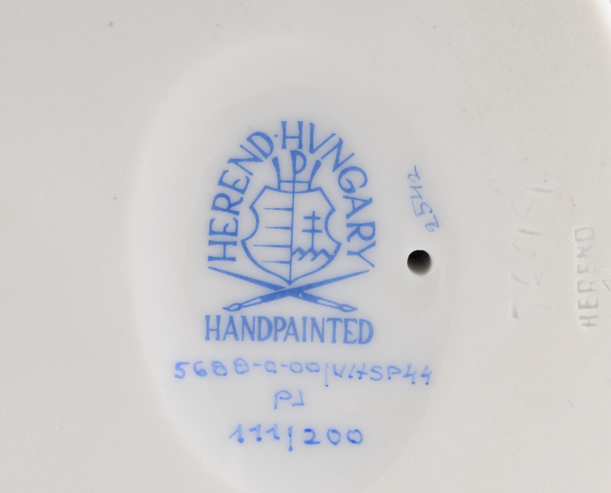 A Herend Porcelain Owl