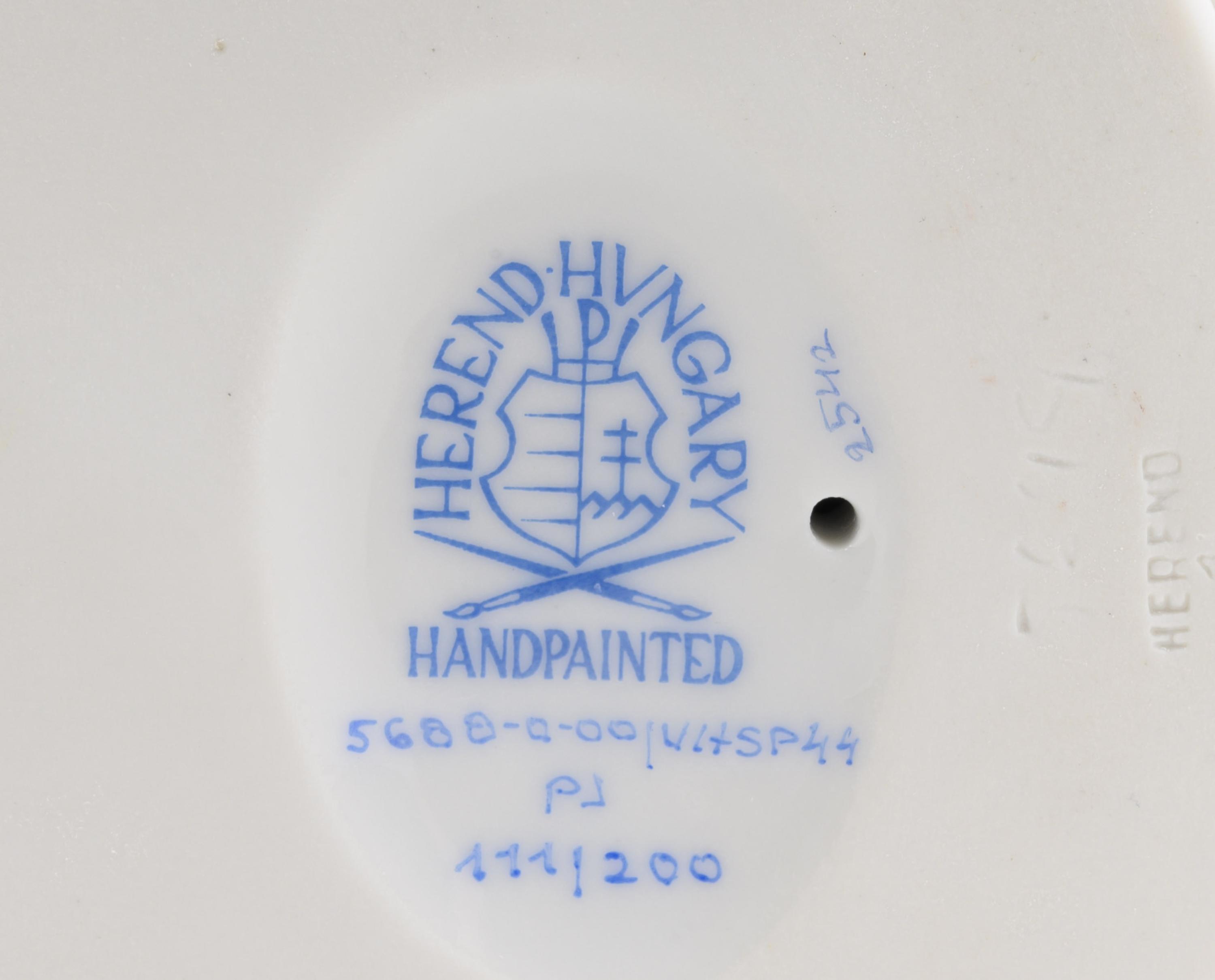 A Herend Porcelain Owl