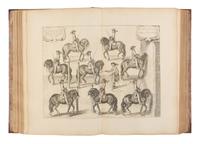 [EQUESTRIAN]. NEWCASTLE, William Cavendish (1592-1676), SAUNIER, Gaspard de (1663-1748), DIEPENBEKE, Abraham van (1596-1675), illustrator. Méthode et Invention Nouvelle de Dresser les Chevaux . London: Chez Jean Brindley, Libraire de S. A. R. Monseigneur le Prince de Galles, dans New Bond-street, 1737.