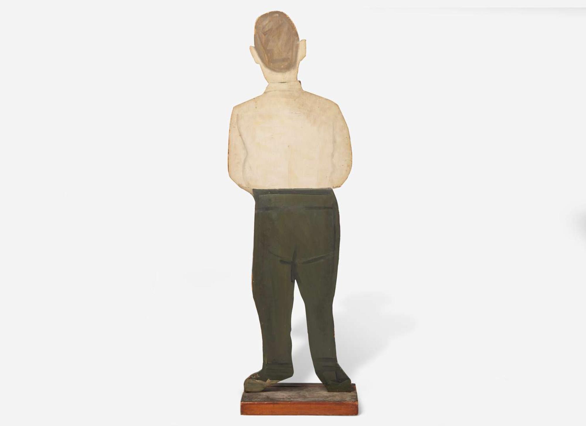 Alex Katz (American, b. 1927) - A Cutout of Philip Pearlstein