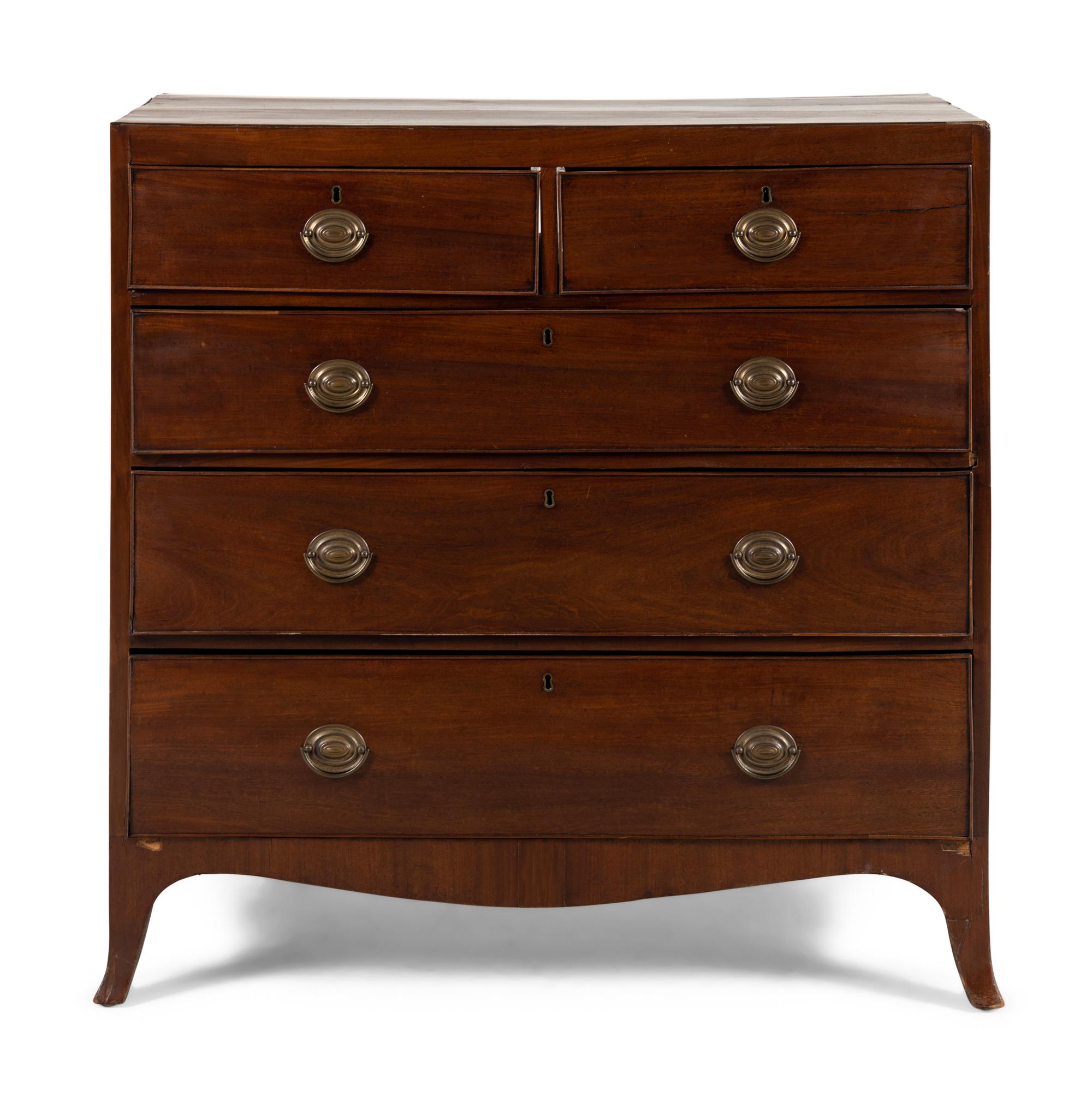 A Regency Mahogany Chest of Drawers