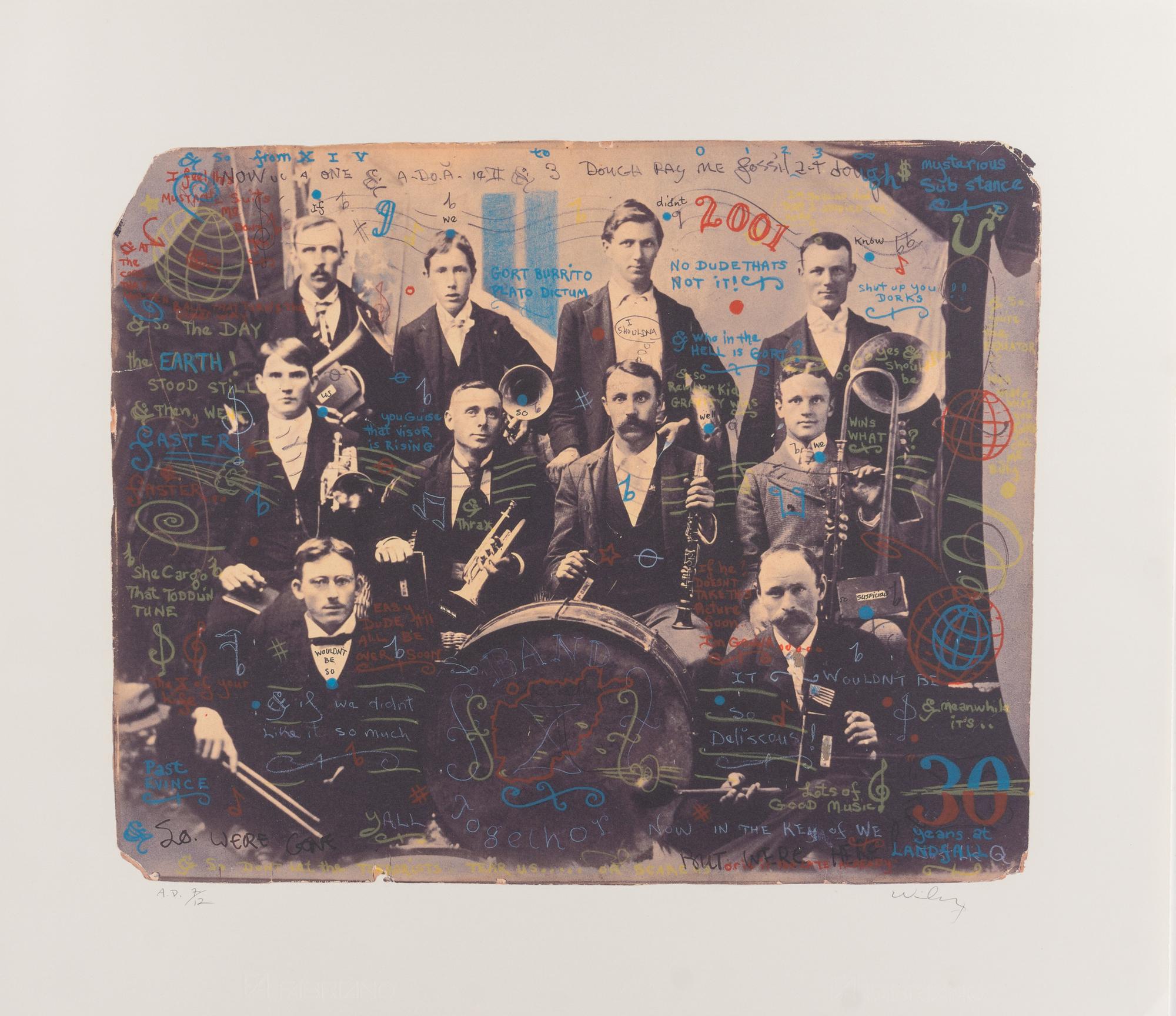 Band Together (from the Landfall Press 30th Anniversary portfolio), 2000