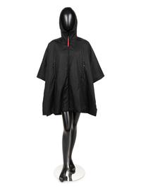 Prada Hooded Zip-front Poncho, 1990-2000s