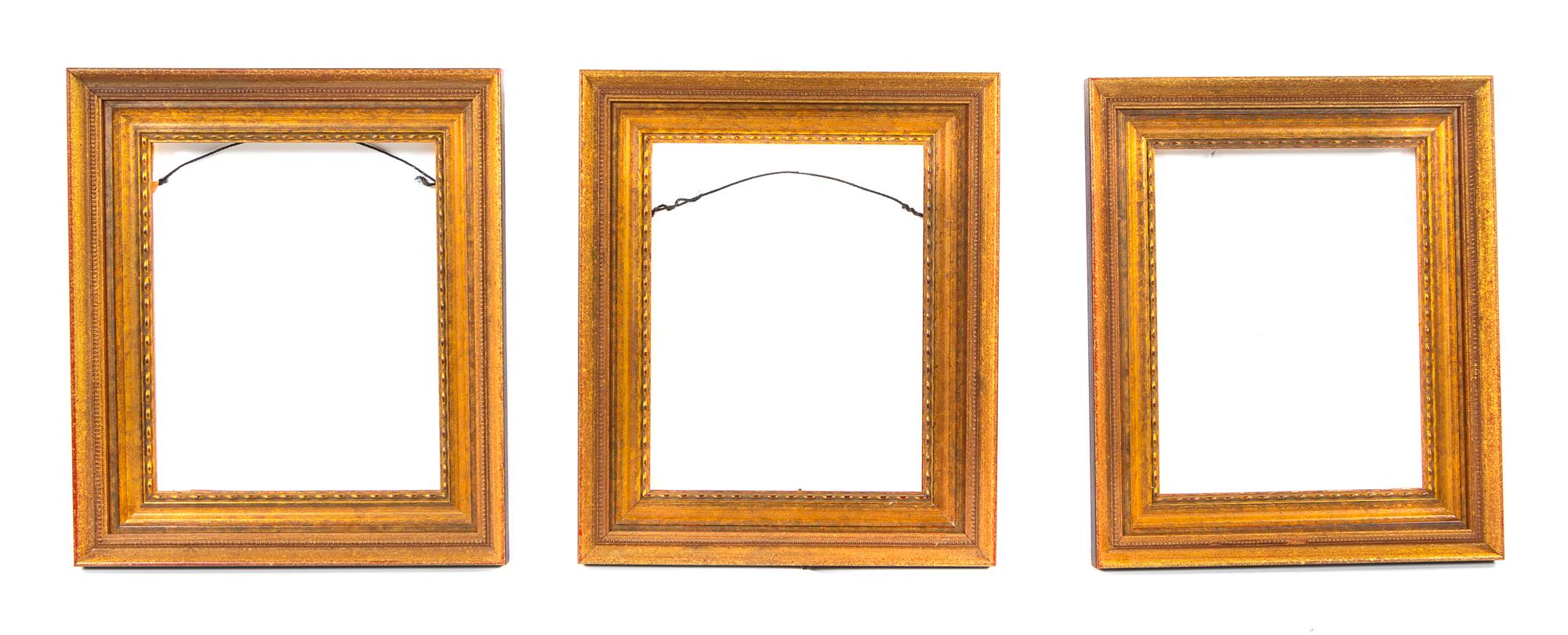 A Set of Six Giltwood Frames