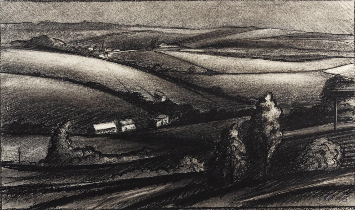 Didier Nolet, (20th century), Untitled (Landscape), 1984