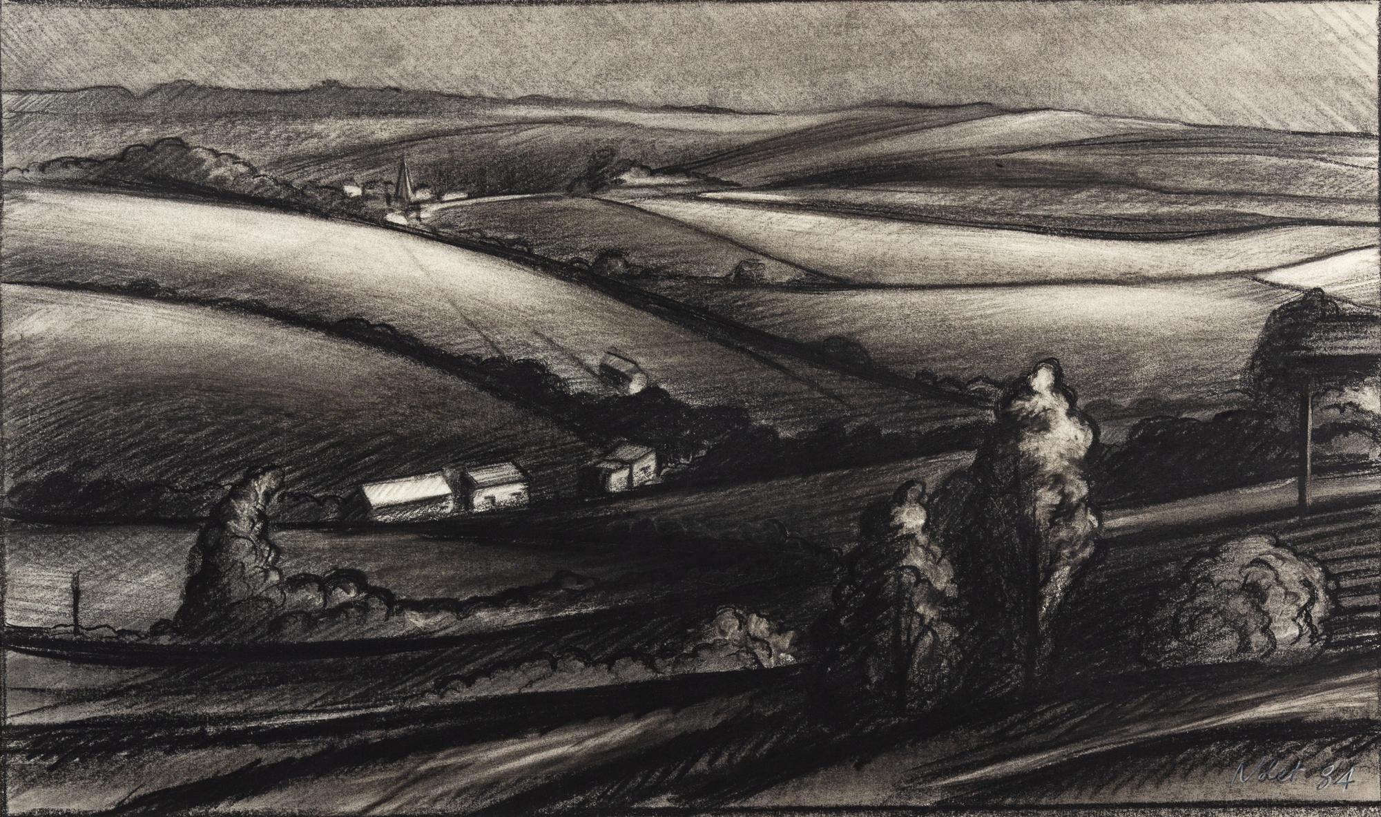 Didier Nolet, (20th century), Untitled (Landscape), 1984