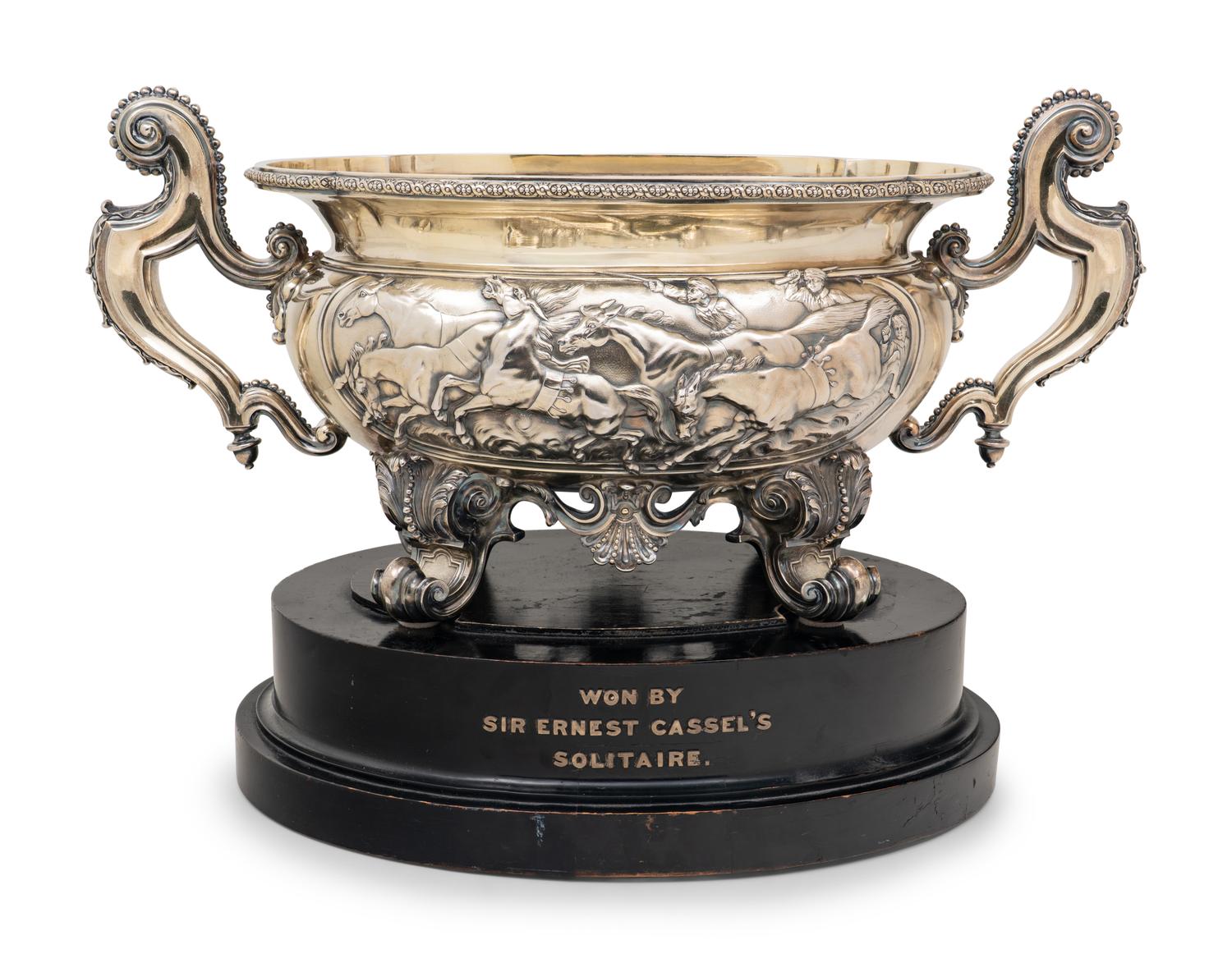 The 1900 Queen's Vase Silver-Gilt Racing Trophy