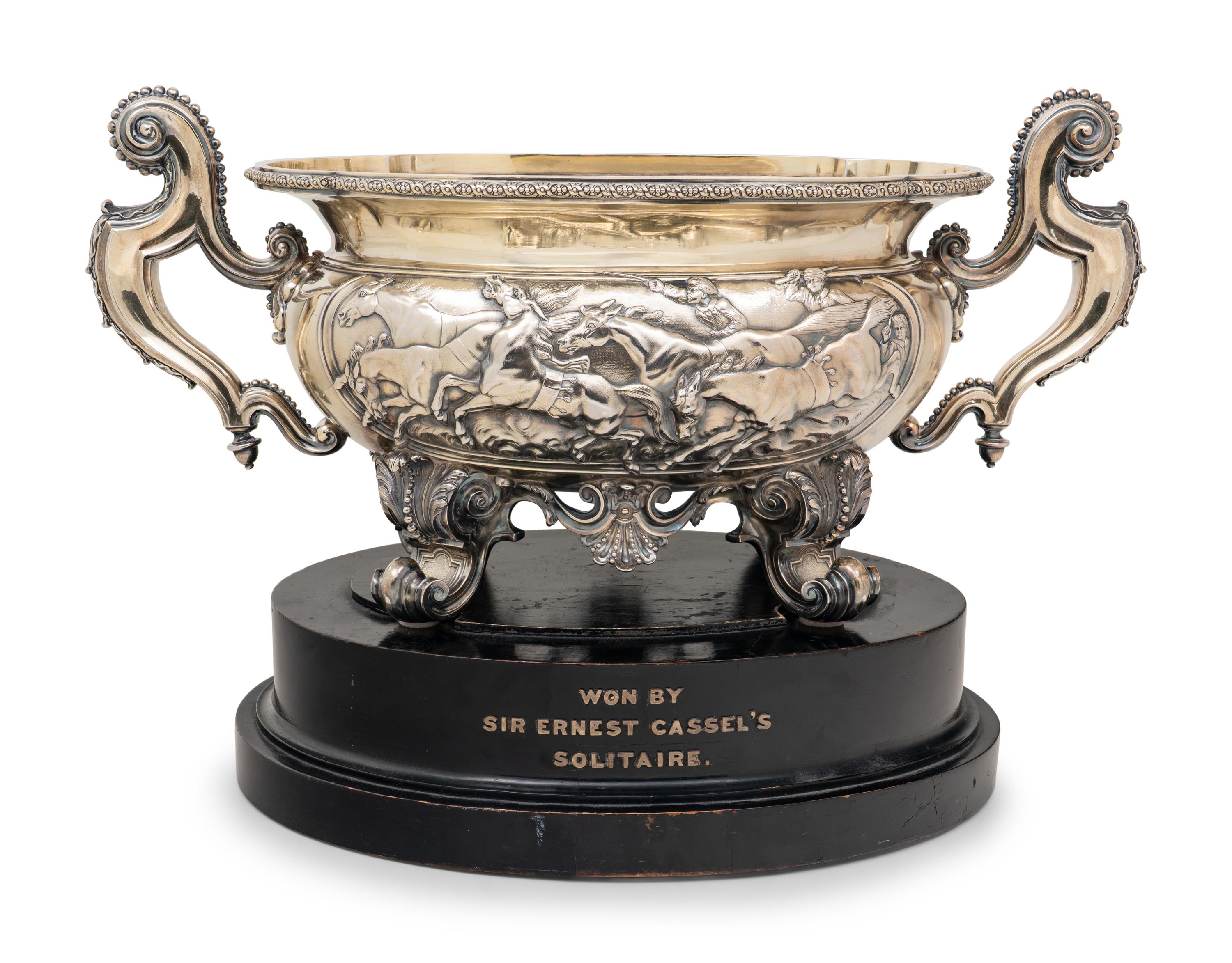 The 1900 Queen's Vase Silver-Gilt Racing Trophy