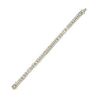 Art Deco, Diamond and Platinum Bracelet