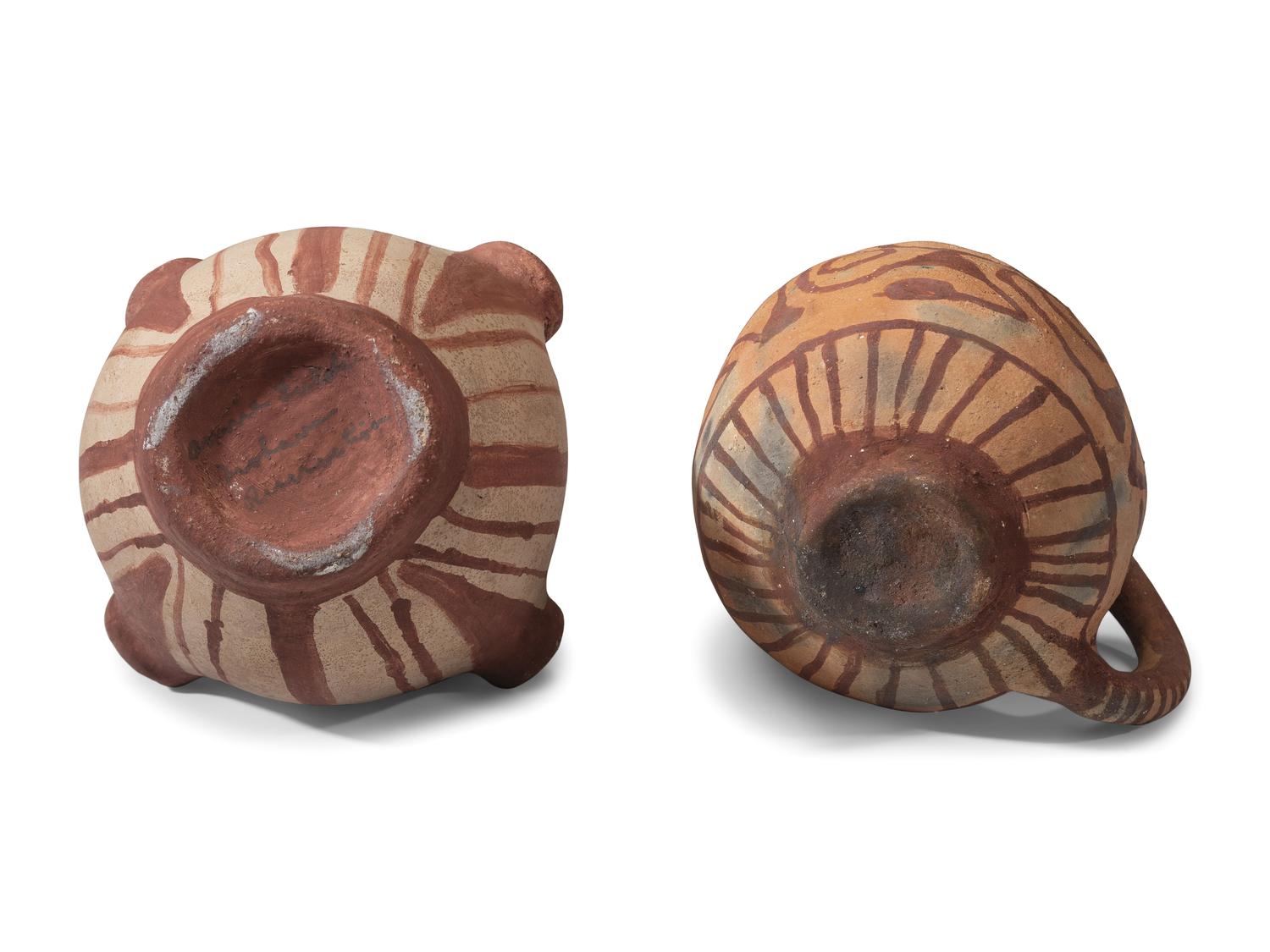 Pottery Effigy Vessel, PLUS Coffee Mug