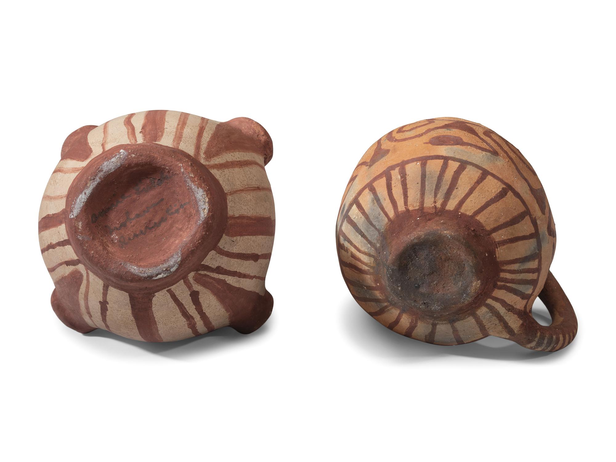 Pottery Effigy Vessel, PLUS Coffee Mug