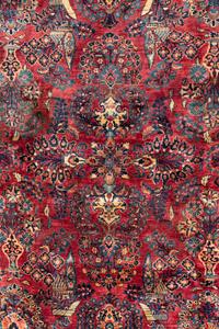 A Sarouk Wool Rug